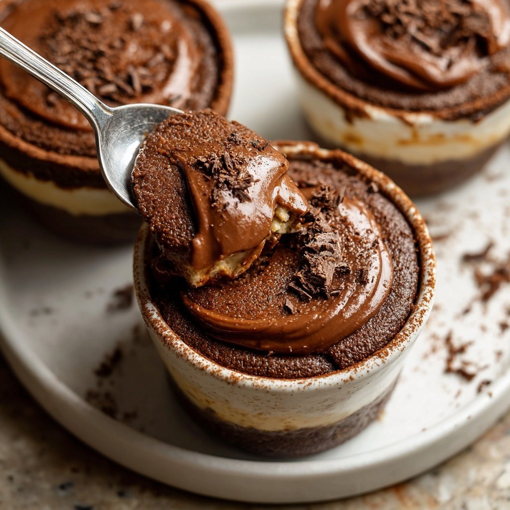 Creamy Chocolate Pudding Cups