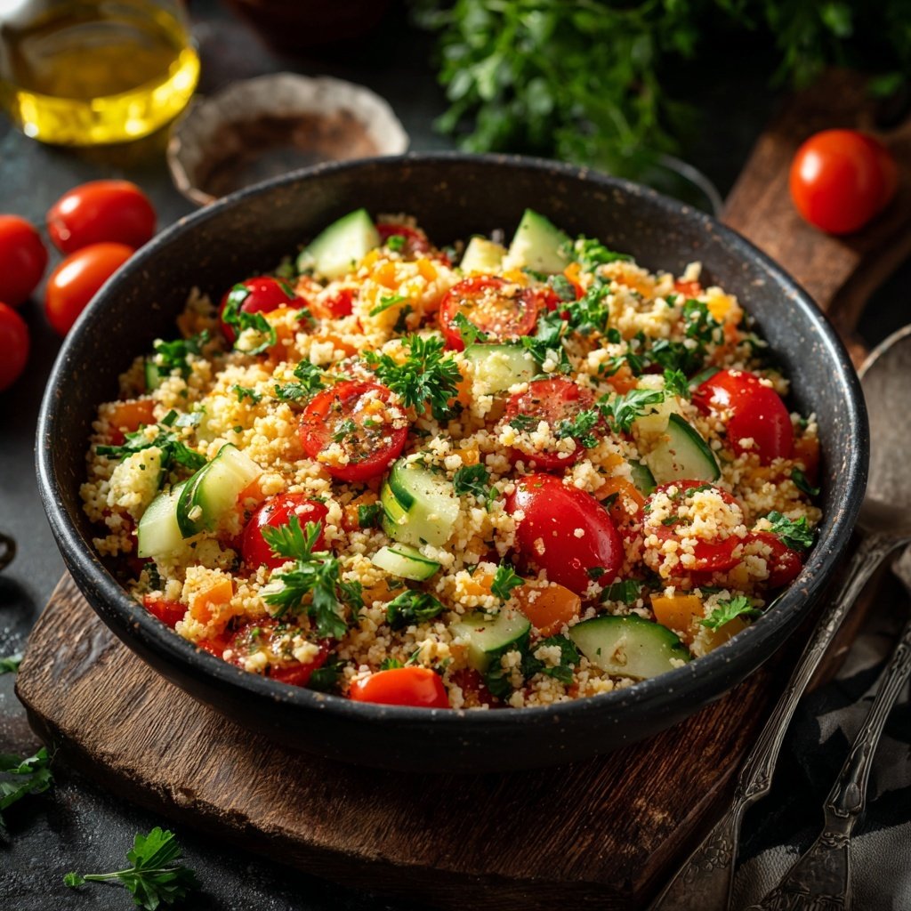 Mediterranean Bulgur Salad