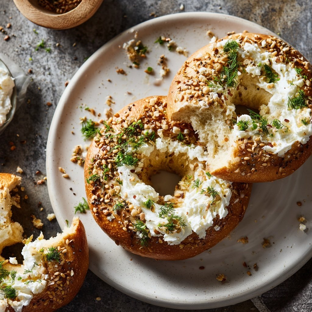 Protein Bagels With Greek Yogurt Air Fryer