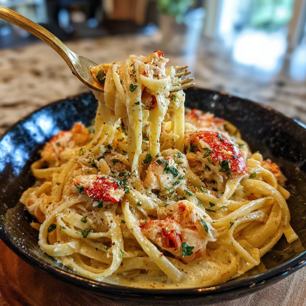 Creamy Lobster Pasta
