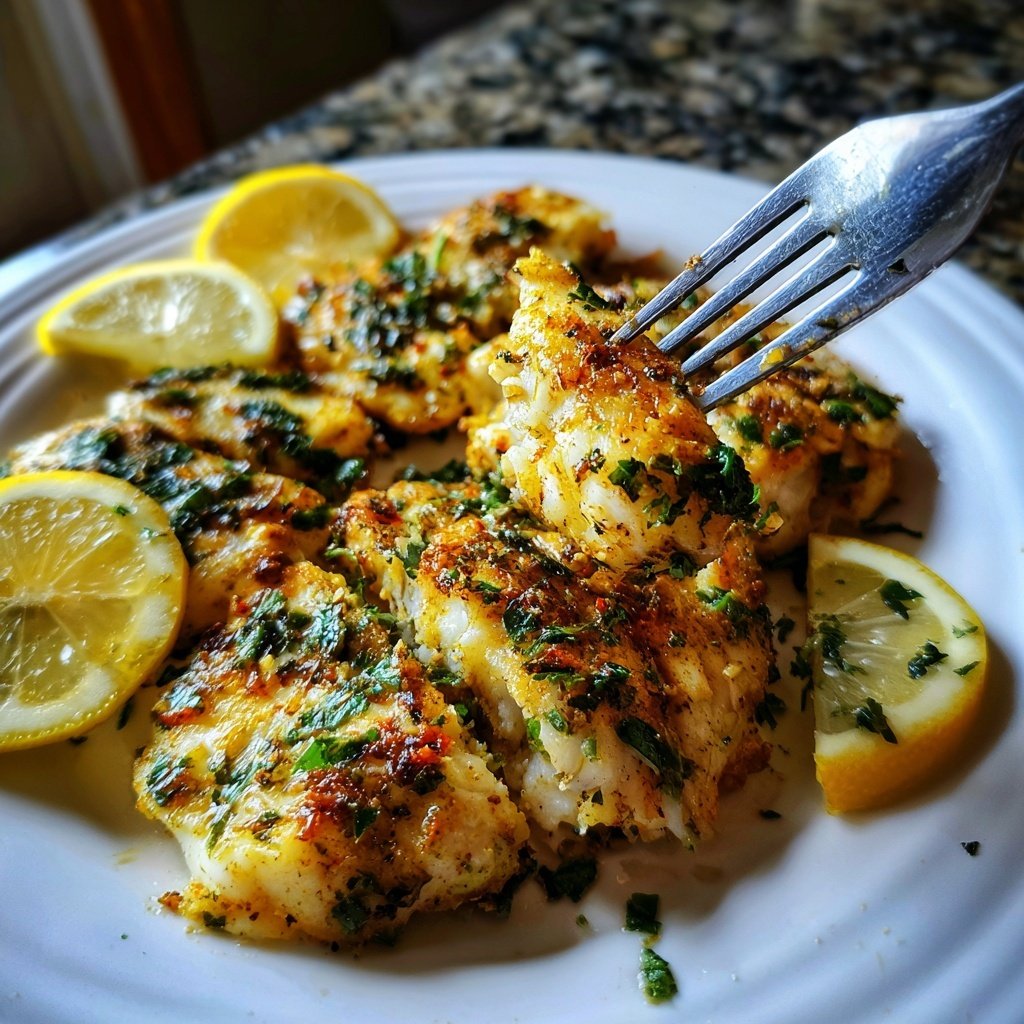 Healthy & Light Lemon Grilled Fish Plate